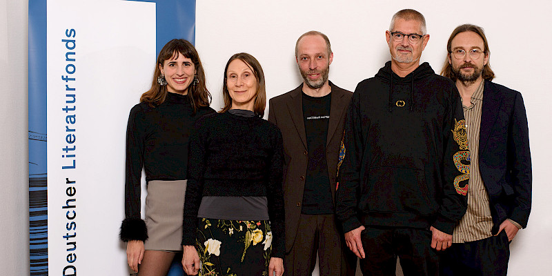 Nora Schramm, Martina Hefter, Thomas Weiler, Tim Staffel, Franz Friedrich (v. l.)